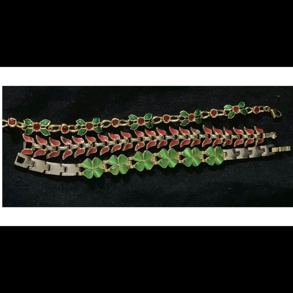 Vintage Lot Of three bracelets